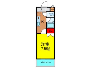 パークテラス香里Ⅱの物件間取画像